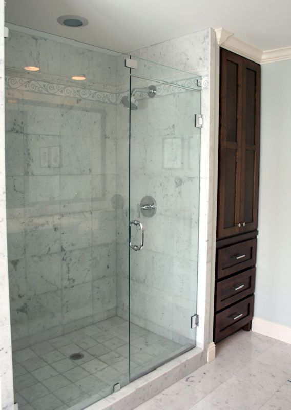 Walk-In Showers with Frameless Glass